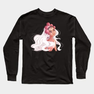 Ethnic Mermaid Long Sleeve T-Shirt